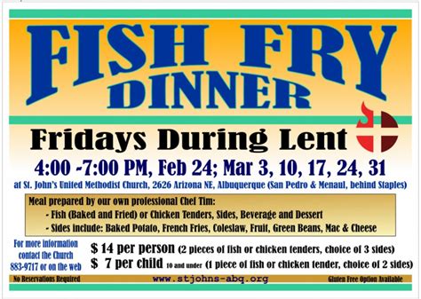 friday fish fry church